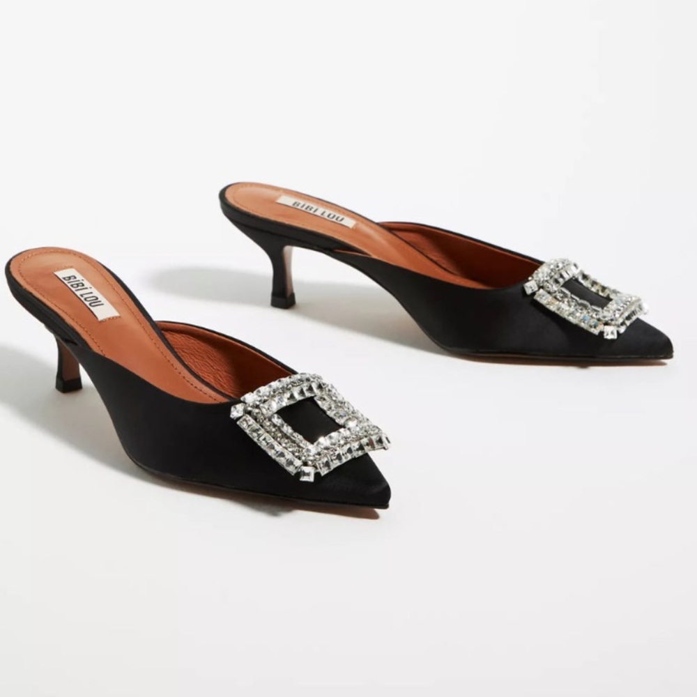 BRAND NEW IN BOX BIBI LOU AOI HEEL IN BLACK